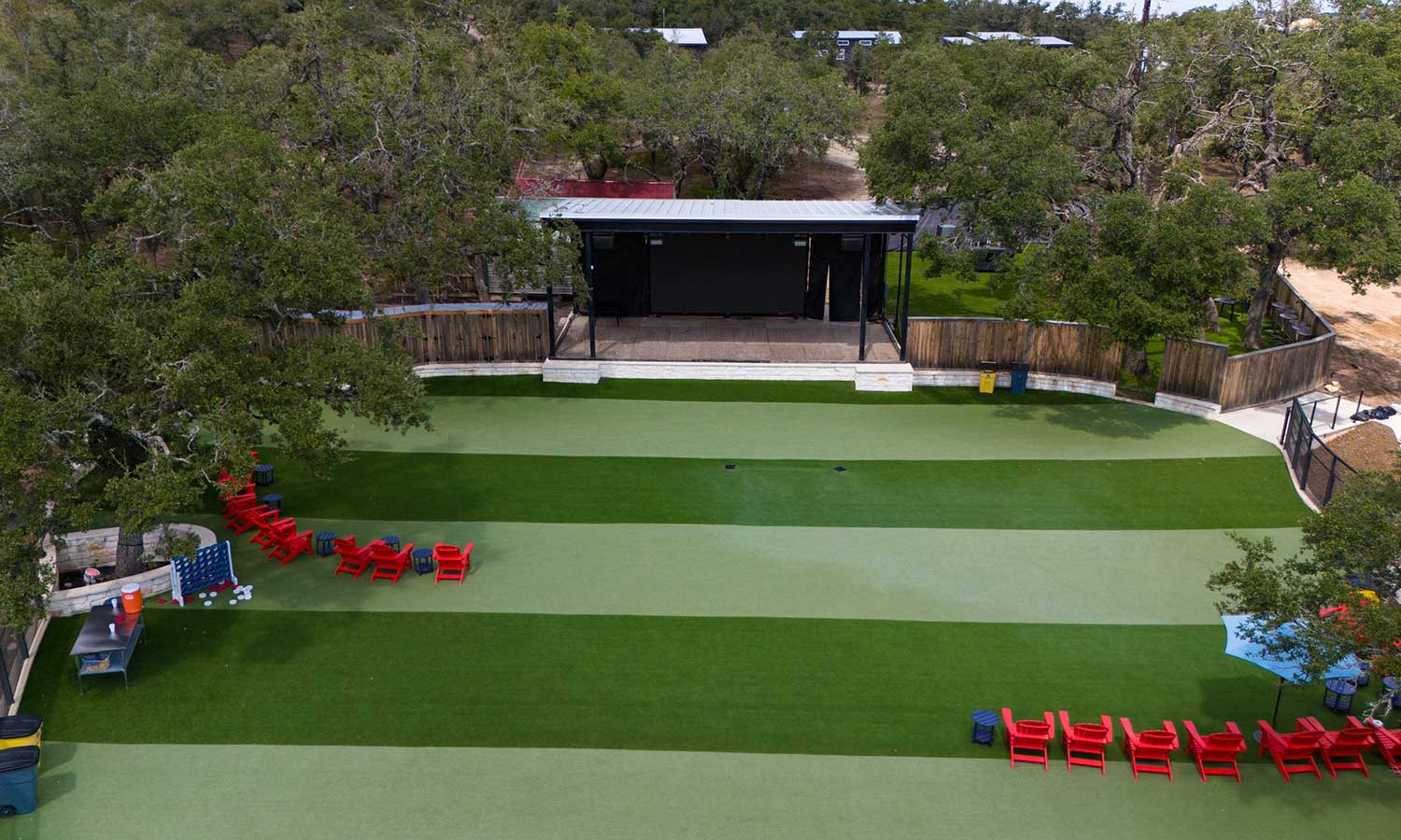 lawn stage